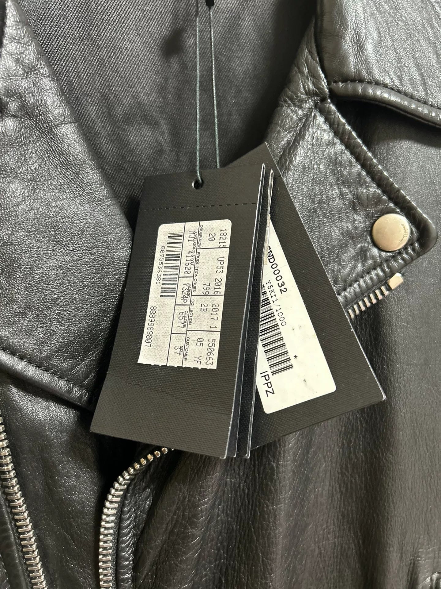 Saint Laurent Shark Leather Jacket