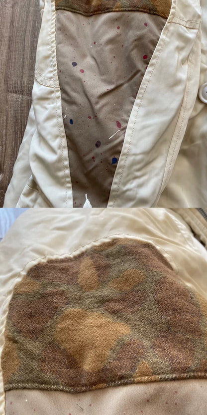 Visvim Beige N3B Down Jacket with Fur Hood
