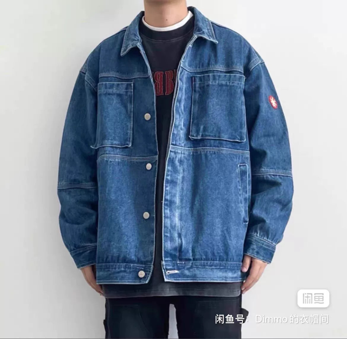 CAVEMPT CE Washed Denim Jacket