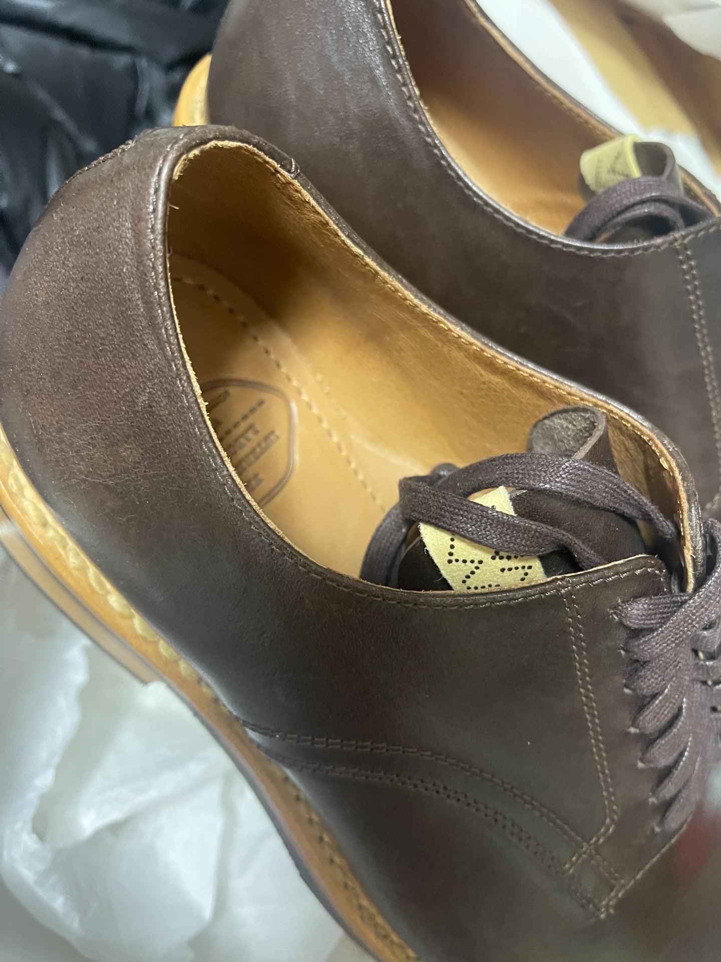 Visvim 24aw Galvin Plain Toe Folk