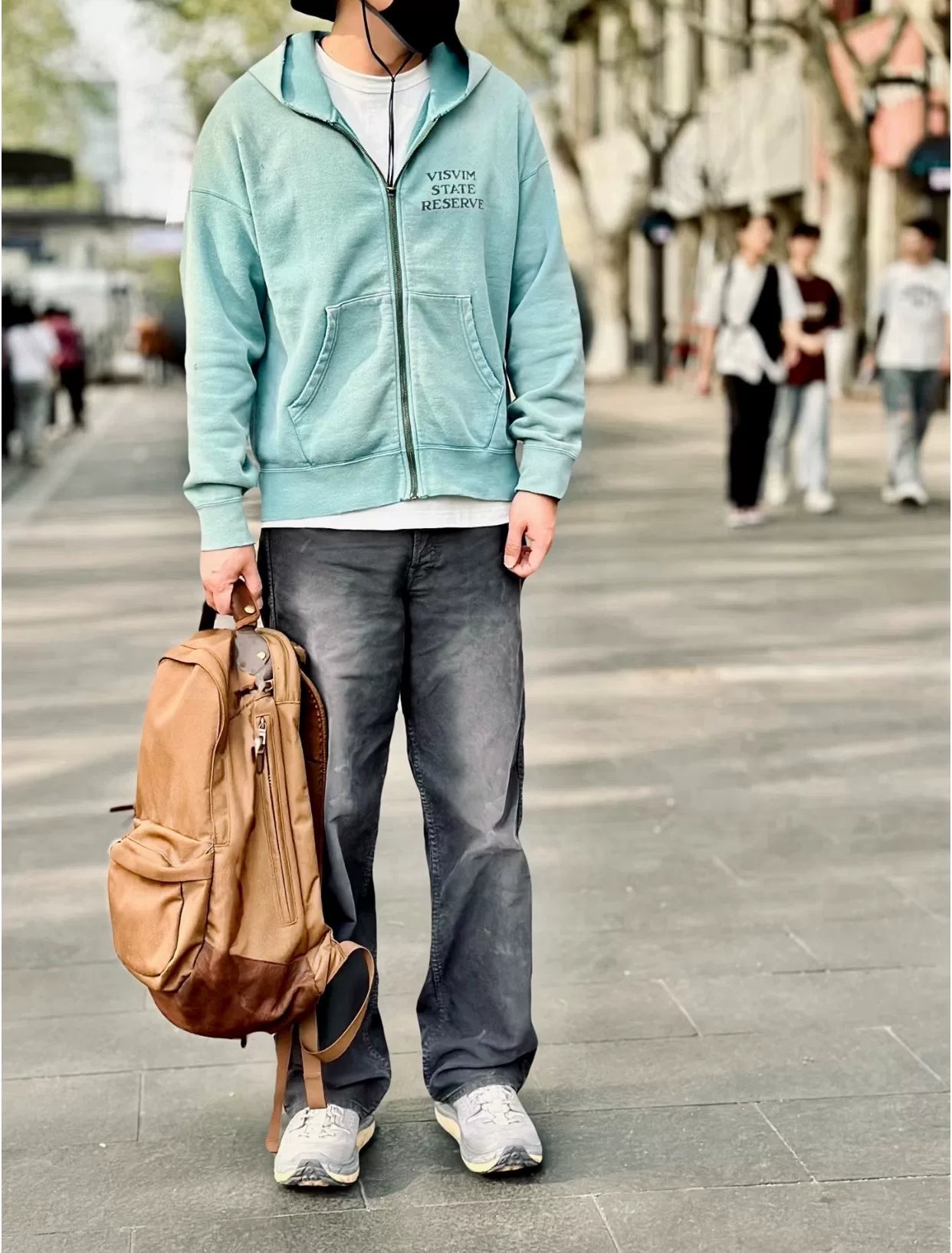 visvim jumbo sb hoodie zip-up