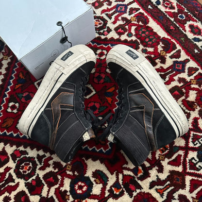 visvim zephyr hi g.patten canvas shoes