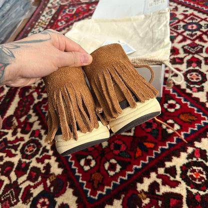 VISVIM 18SS YUCCA MOC SHAMAN VEG SUEDE US8