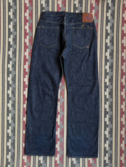 vintage prps denim pants in dark blue