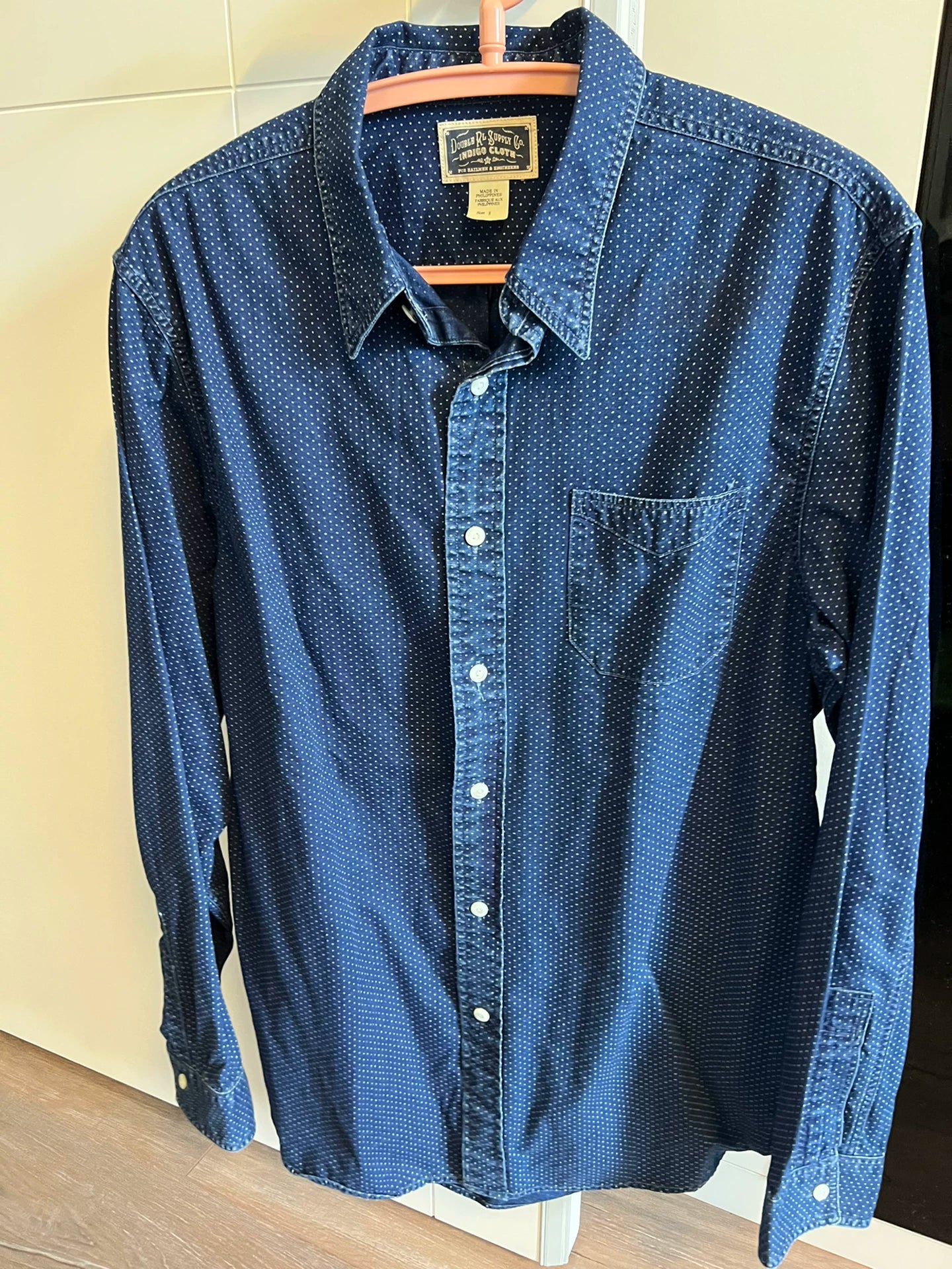 rrl patterned button-up shirt collection