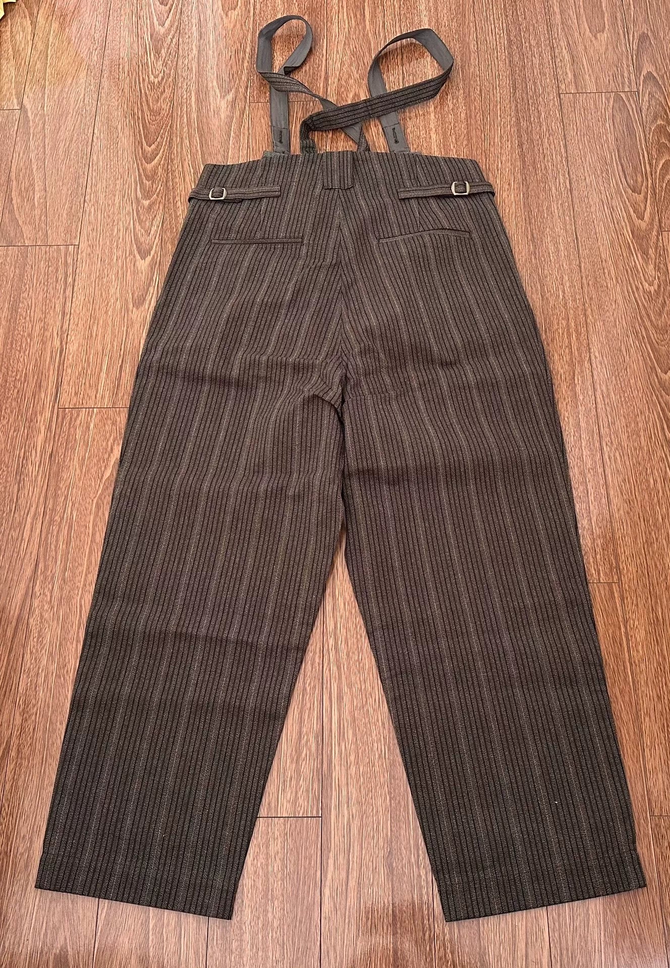 Vintage Striped Overalls by KAPITAL