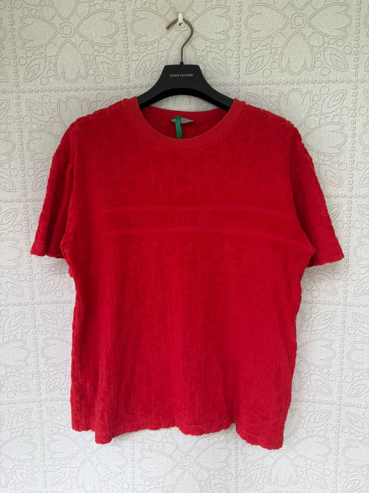 dior short sleeve towel tee shirt