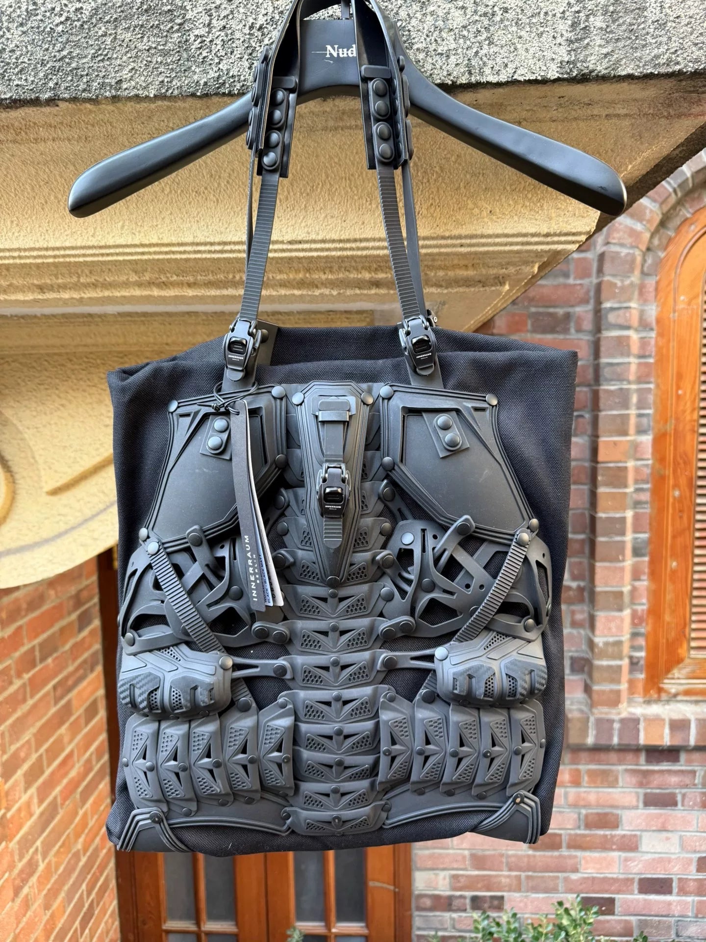 junya watanabe x innerraum armor tote bag