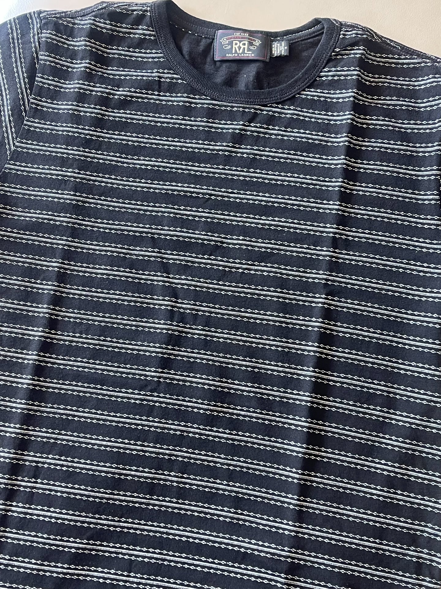 RRL Double RL Striped T-shirt
