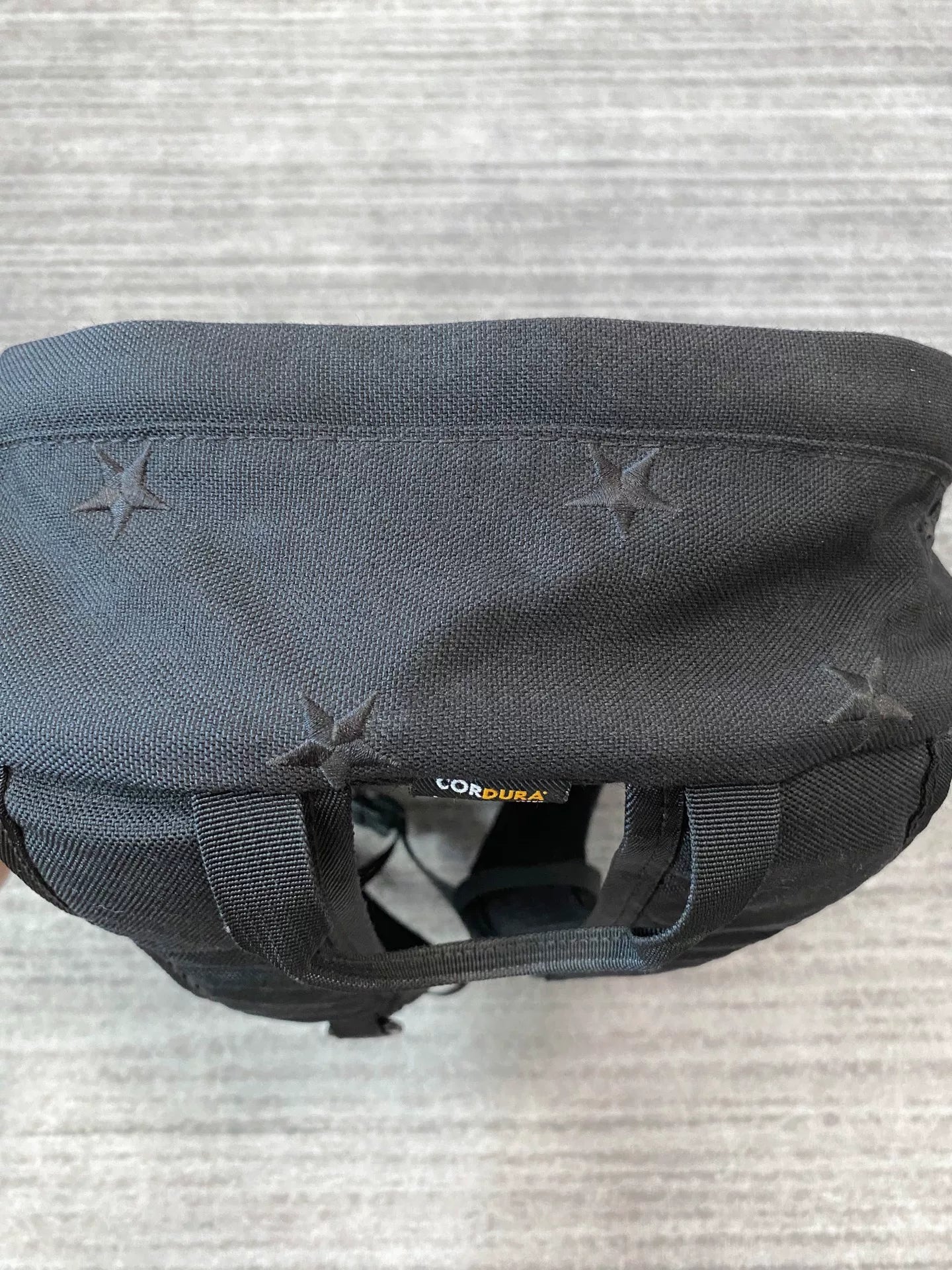 supreme 35th backpack with embroidered stars