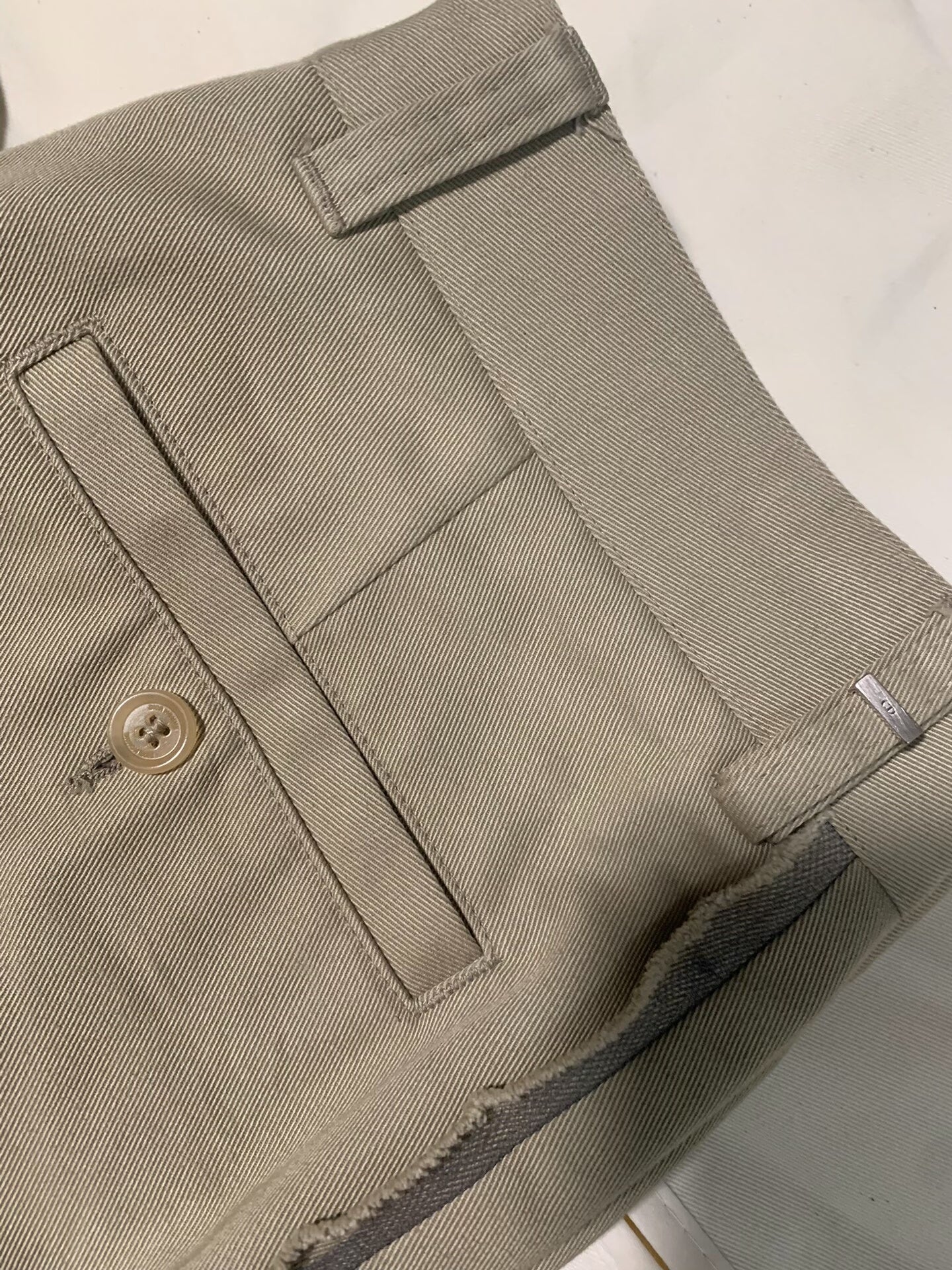 Dior Men's Casual Khaki Pants Size 46