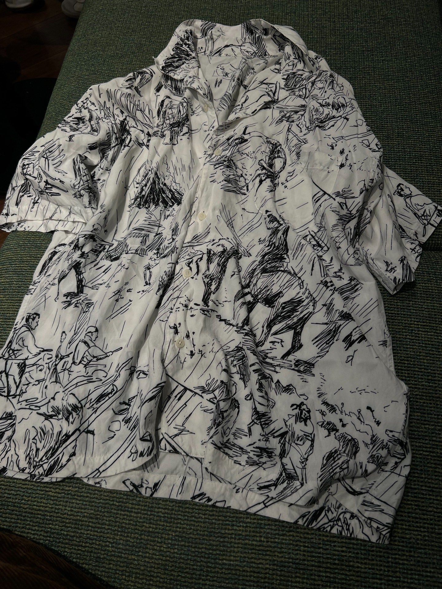 Porter Classic Seven Samurai Aloha Shirt