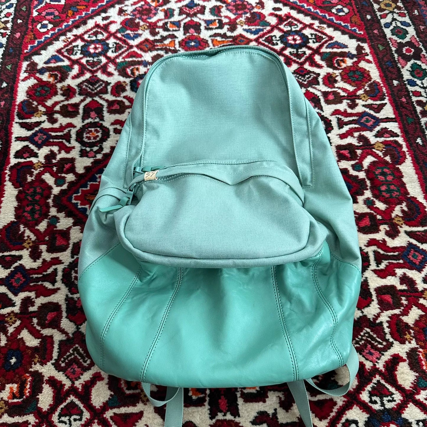 visvim cordura leather backpack