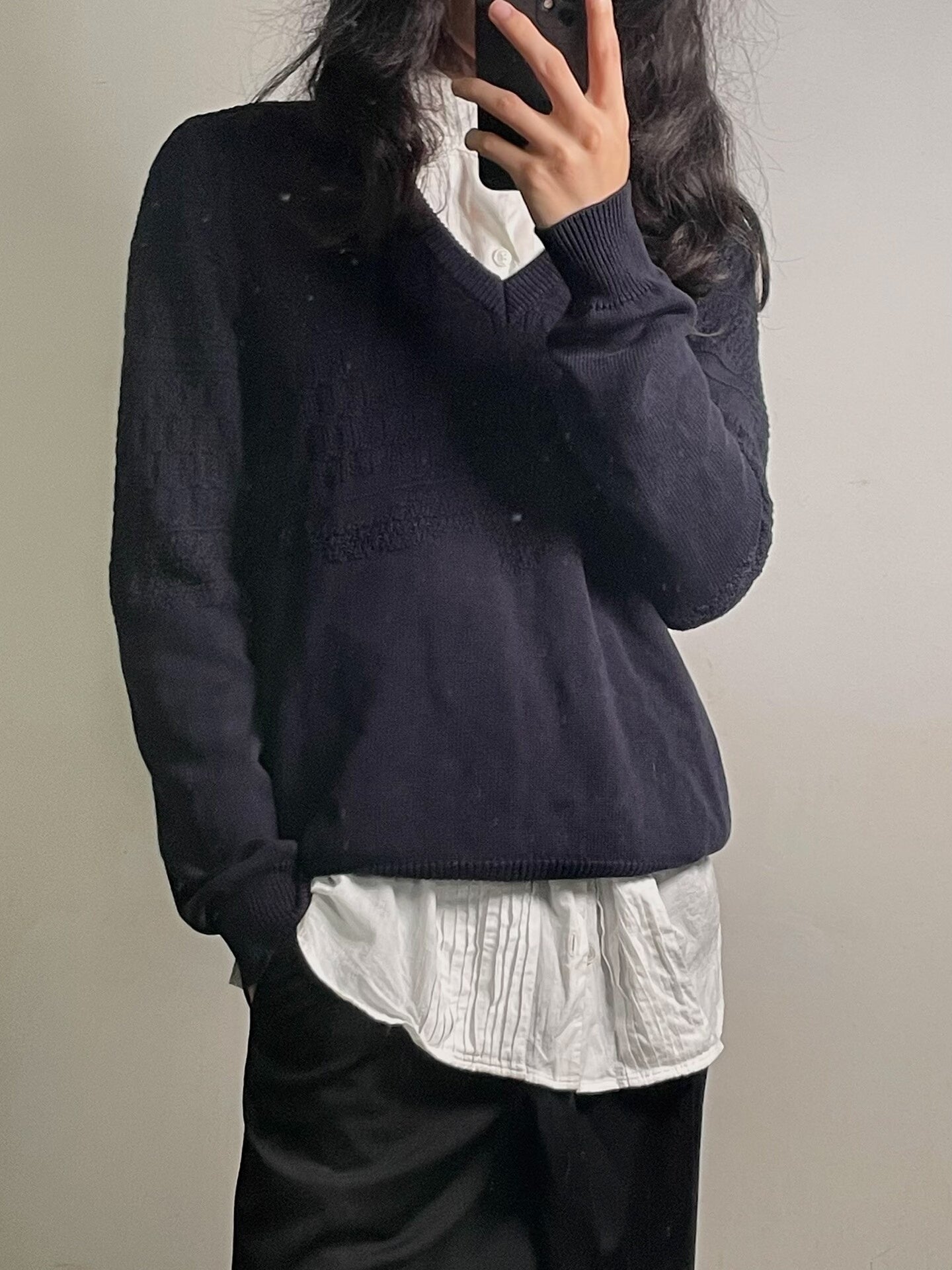 Maison Martin Margiela V-Neck Knitted Sweater