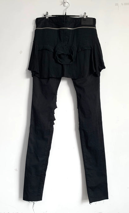 Undercover 19SS Monster Runway Distressed Pants