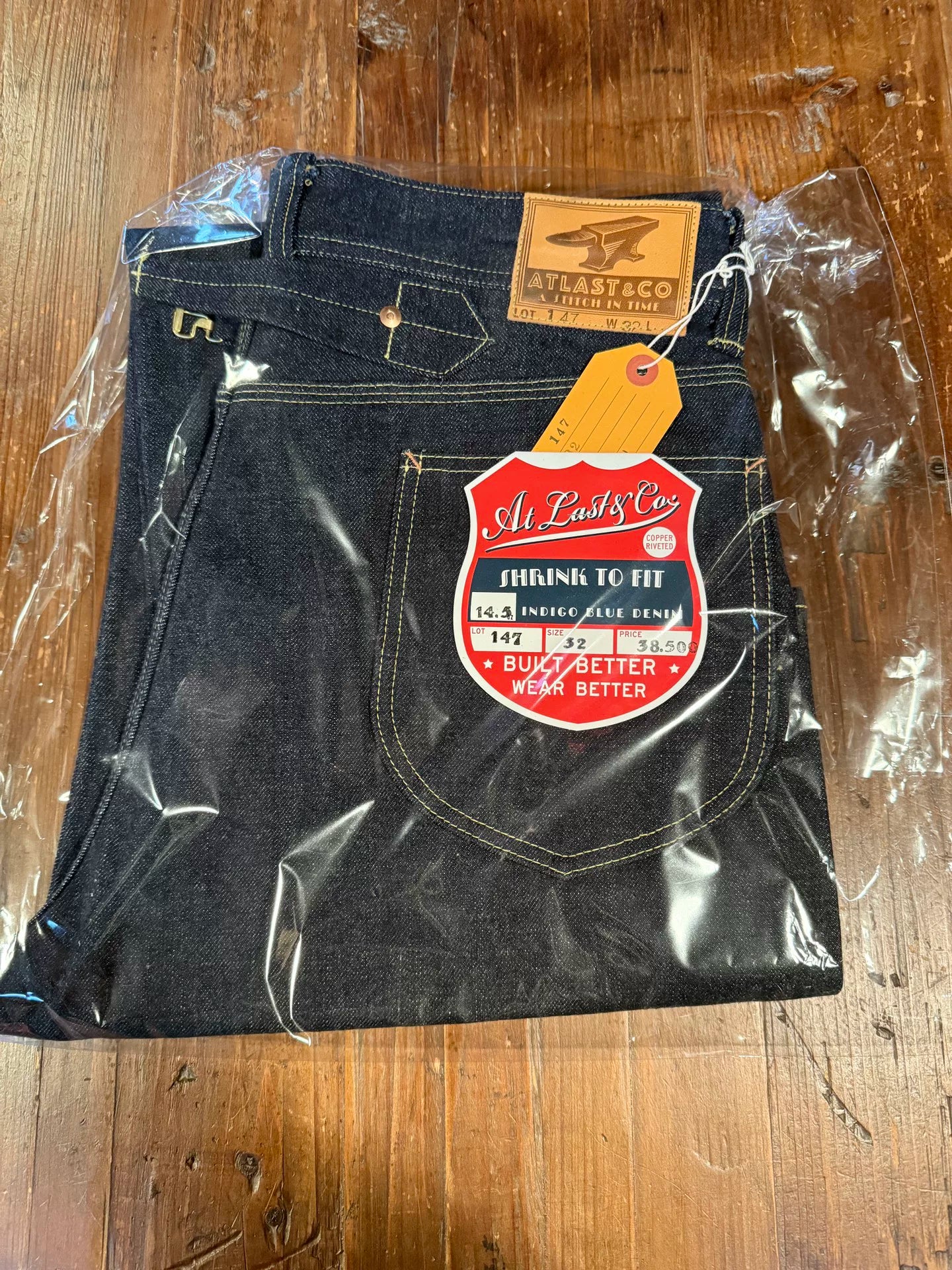atlast&co 14.5oz Indigo Denim