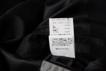 Yohji Yamamoto Hooded Embroidered Coat