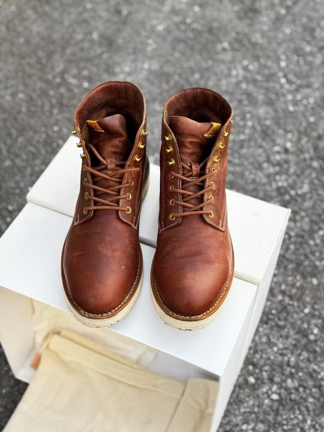 Visvim Virgil Folk Kngr Brown Boots