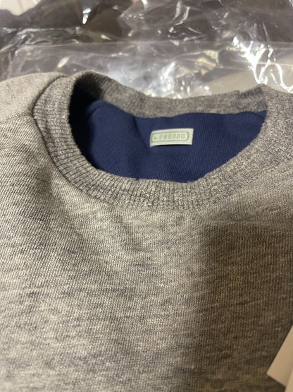 A.PRESSE Vintage Reversible Sweatshirt