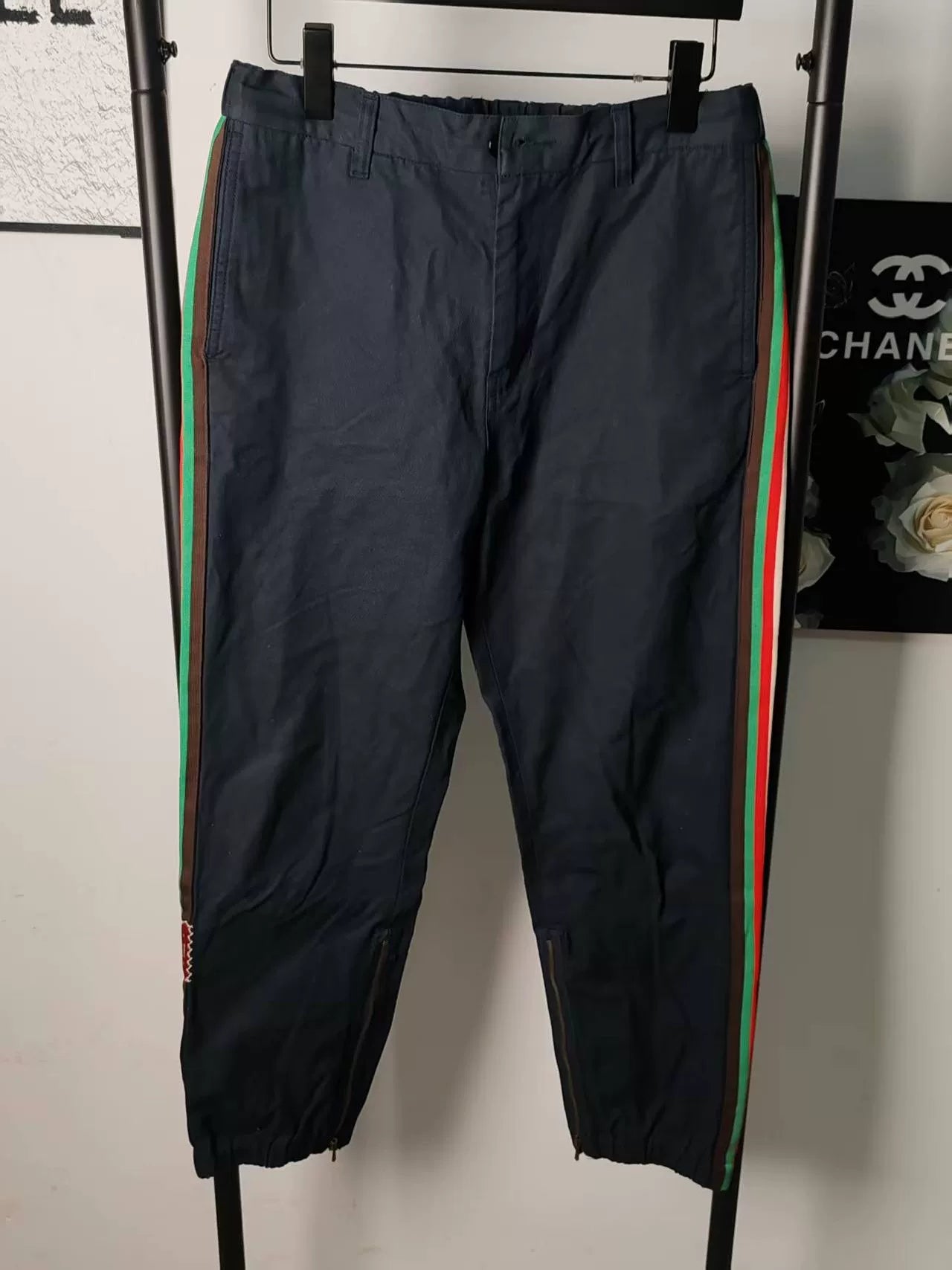 Gucci Striped Trousers for Sale