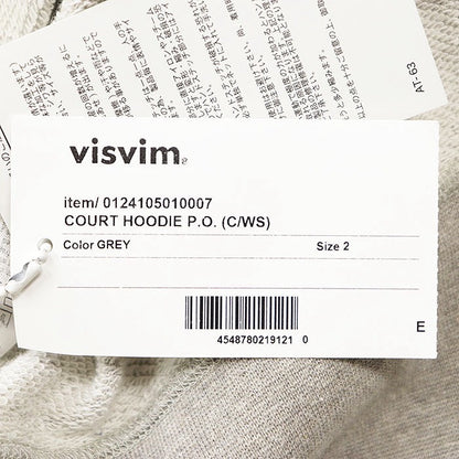 VISVIM 2024SS COURT HOODIE