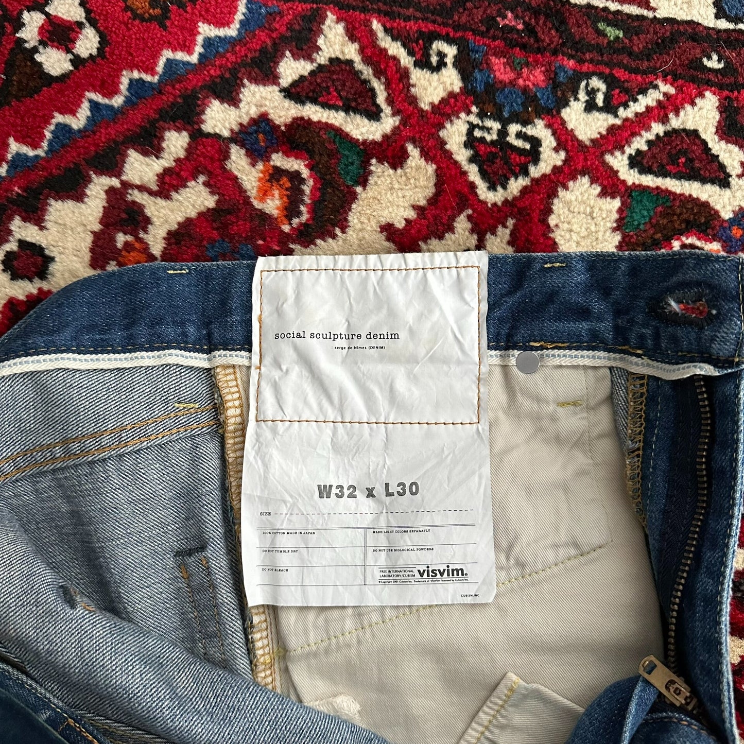 Visvim Social Sculpture Denim Jeans