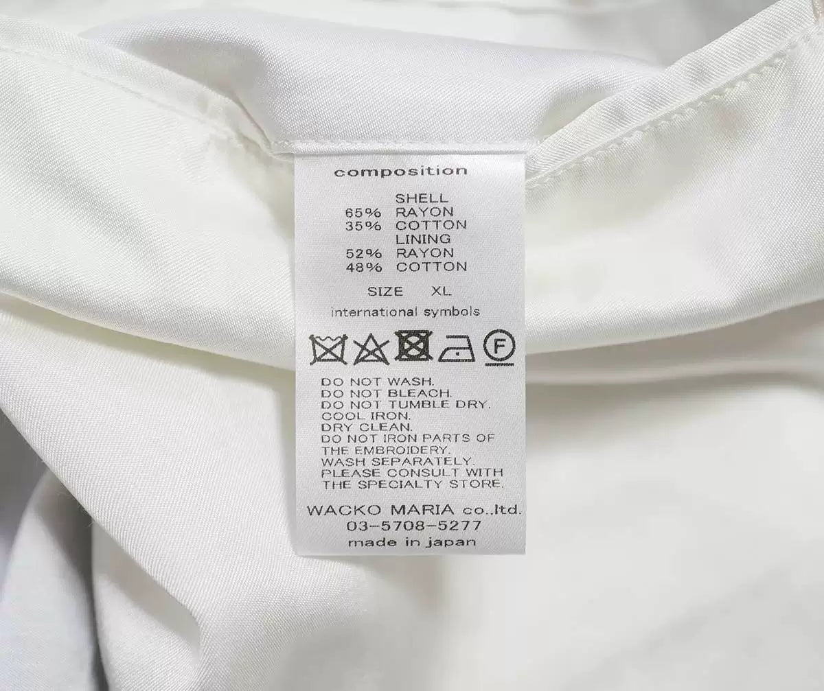 wacko maria tiger embroidery jacket tim lehi