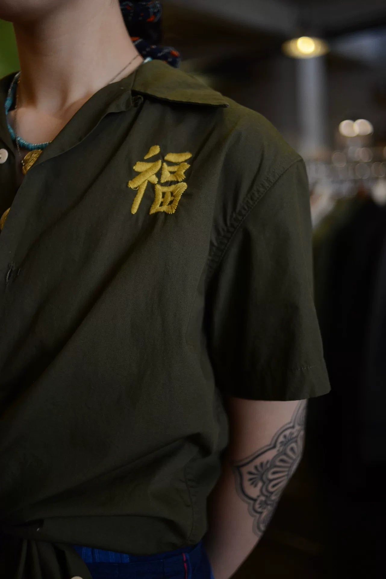 Studio of Dartisan Pig Embroidery Shirt