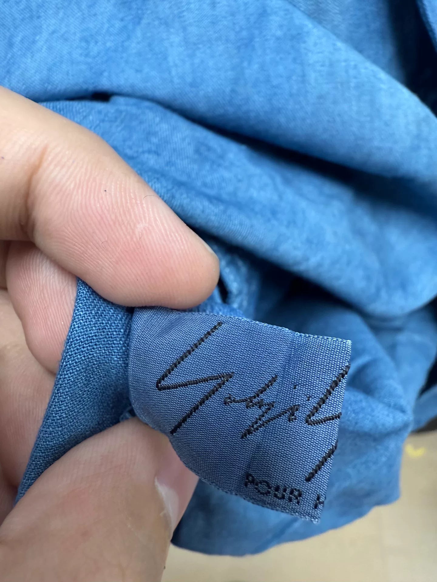 Yohji Yamamoto Tie-Dye Loose Shirt