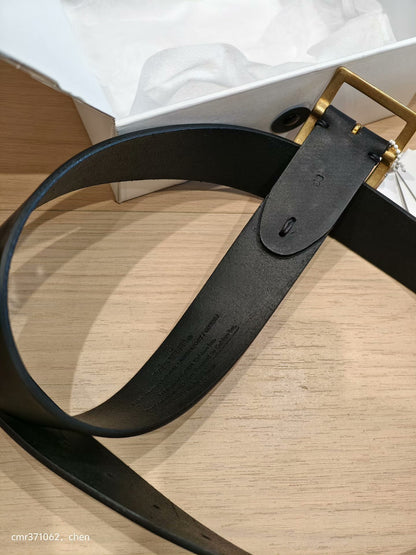 VISVIM 24AW PLAIN BELT 40MM