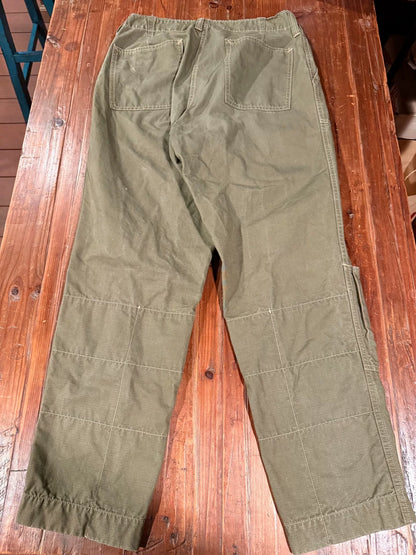 Freewheelers Military Green Cargo Pants
