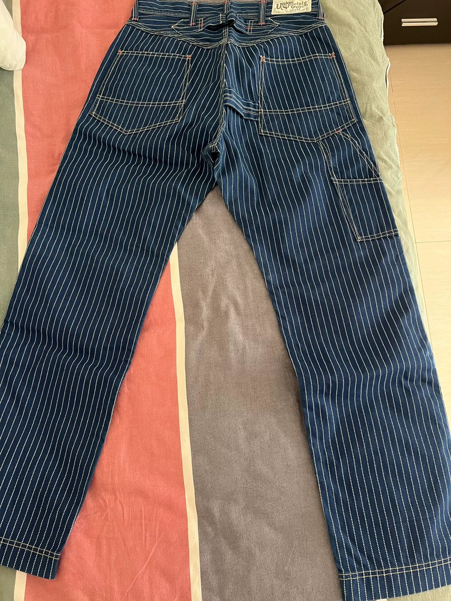 Freewheelers Wabash Stripe Work Pants