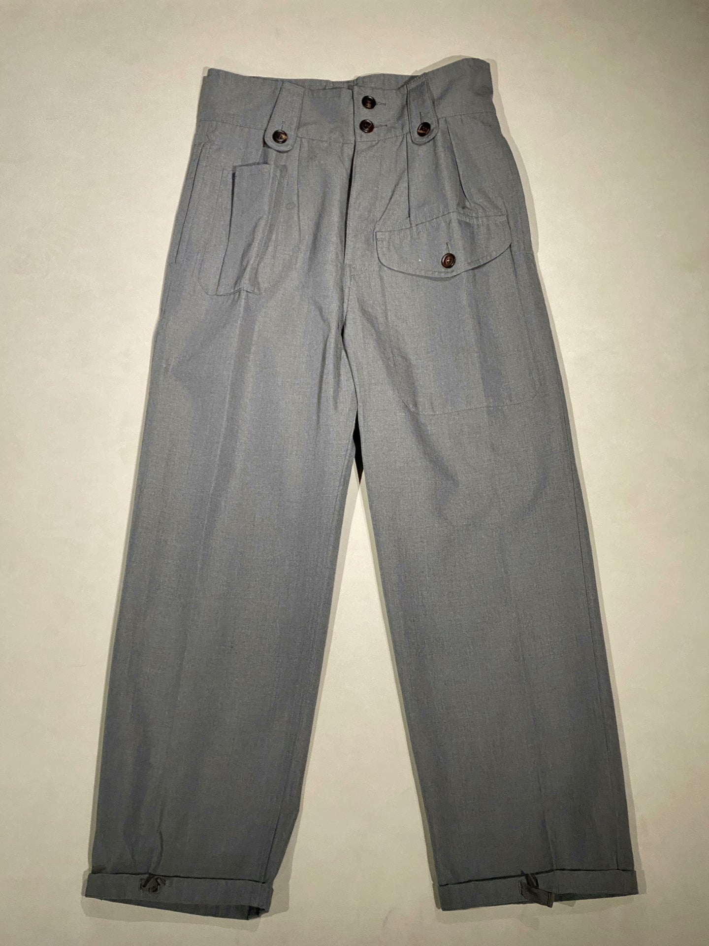 VisVim Gray Multi-Pocket Pants