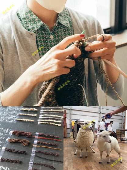 visvim black knit cap with mud dye technique