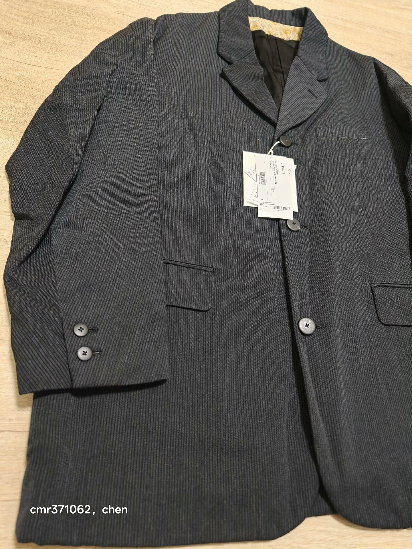 VISVIM 25AW GALEN WOOL JKT