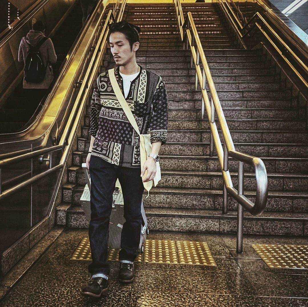 visvim tunic bandana pullover shirt