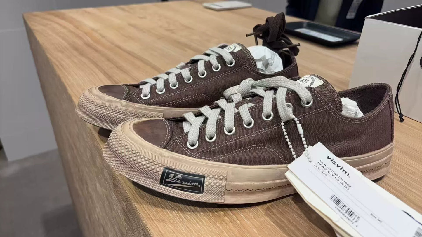 visvim skagway n.d sneakers in mud color