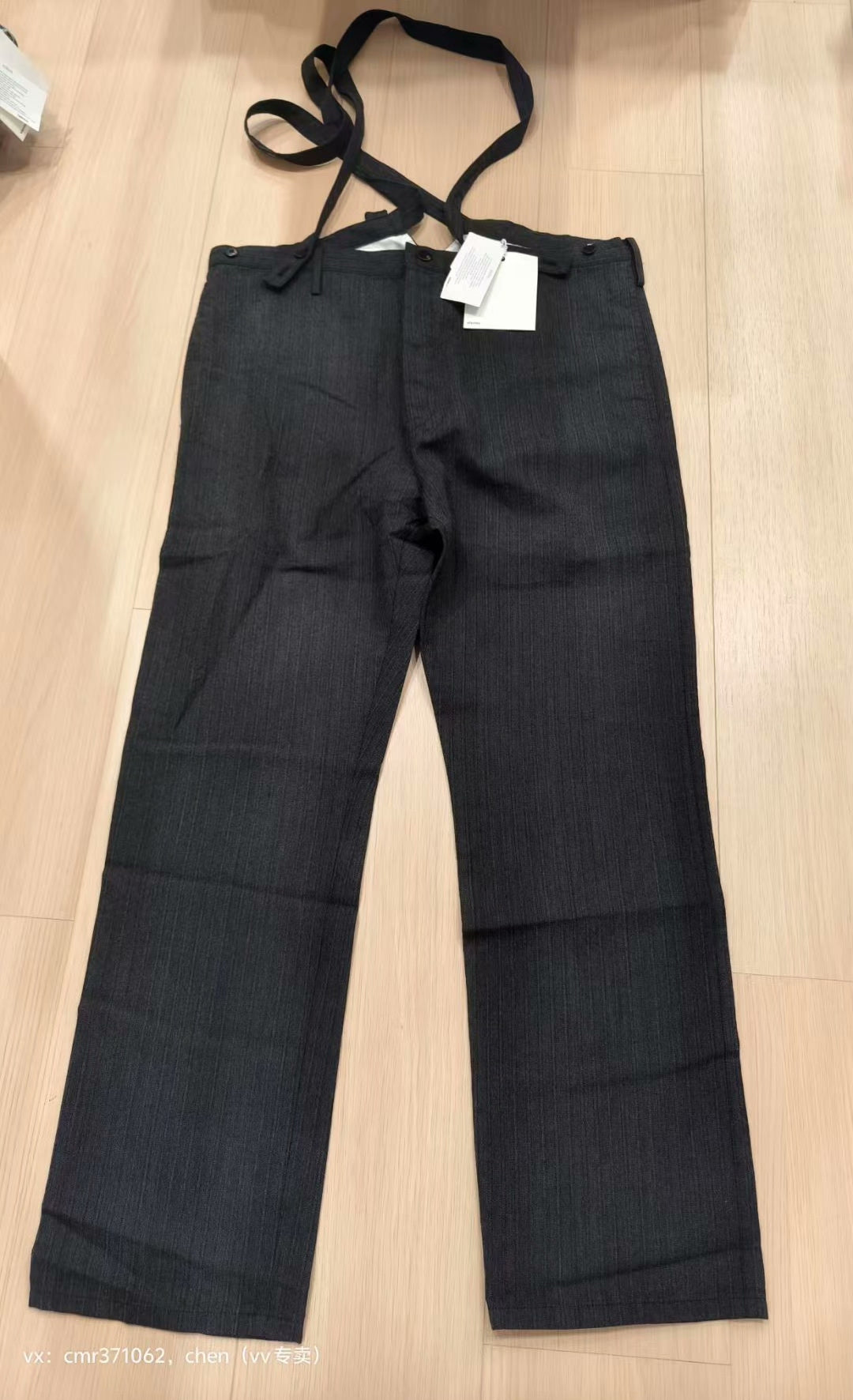 visvim 21SS Travailler Braces Herringbone Pants