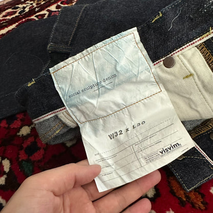 visvim 23ss raw denim w32l30