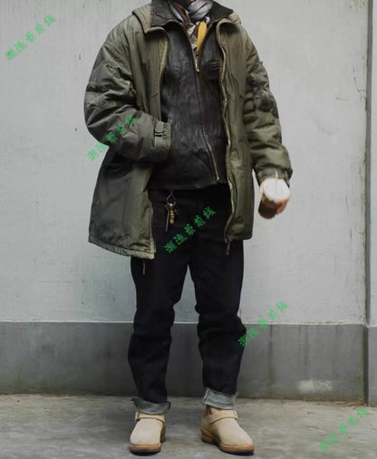 visvim 21aw olive windbreaker jacket