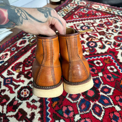 Red Wing 875 Boots with Dog Stamp