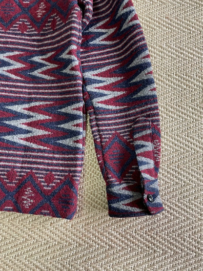 neighborhood red ethnic style jacket