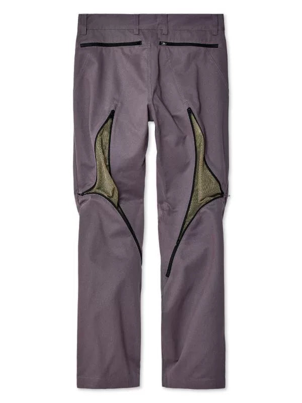 olly shinder utility three-zip trousers