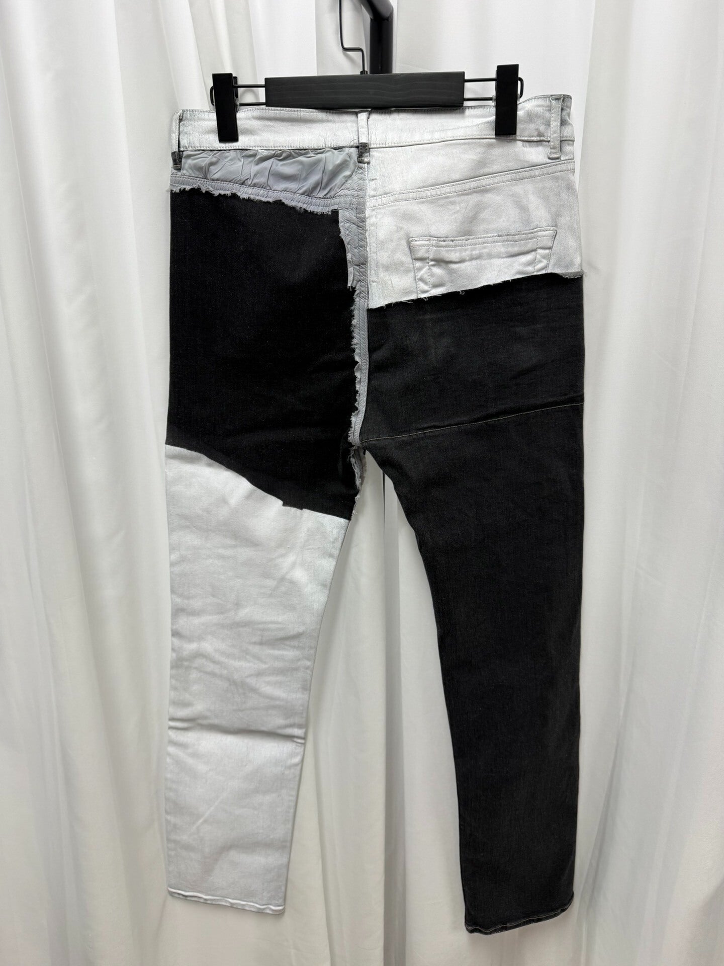 Rick Owens Patchwork Denim Pants