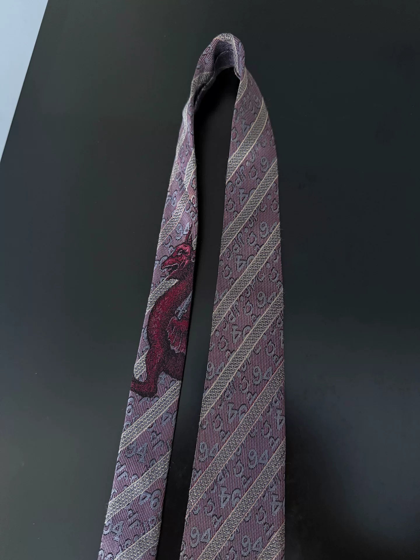 Jean Paul Gaultier Sci-fi Design Tie