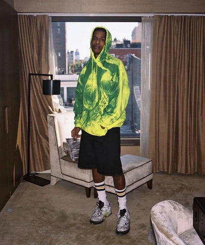 85NYC Shark Graffiti Hoodie