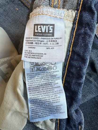 levi's vintage 501zxx denim jeans blue