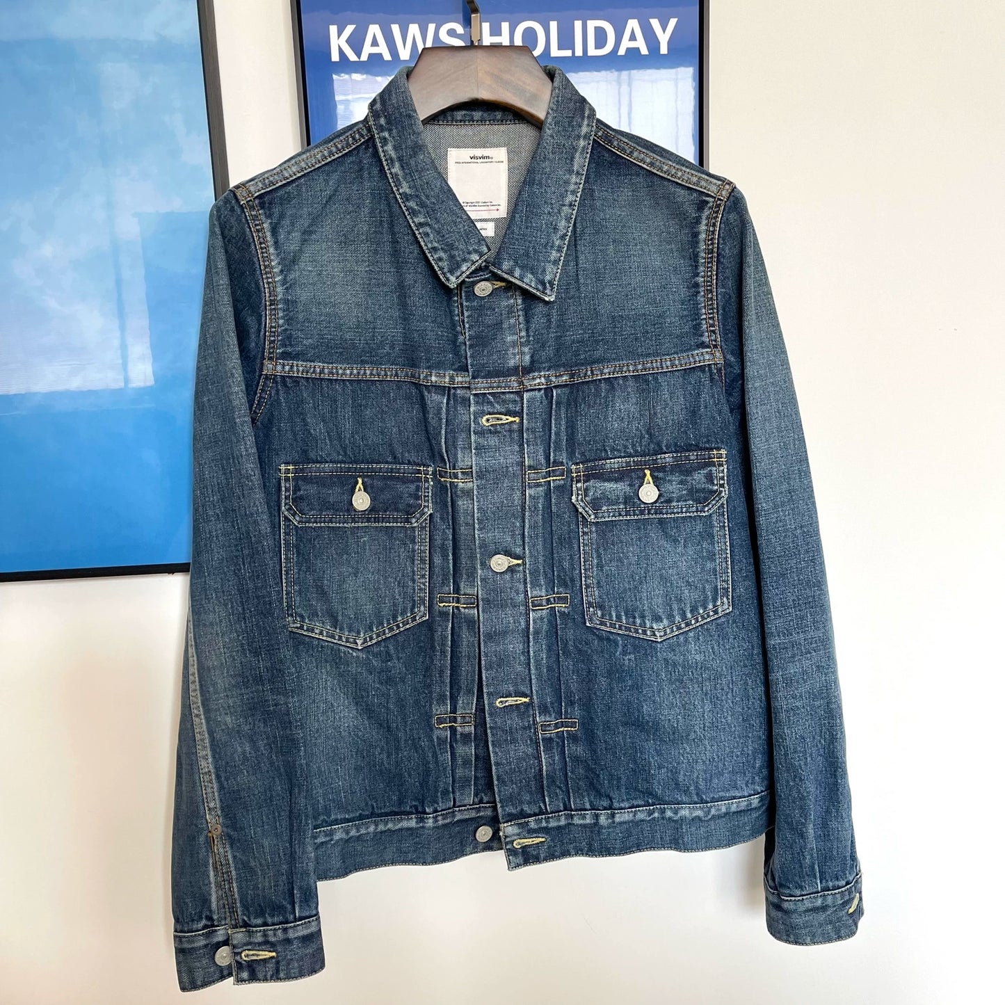 Visvim SS 101 Washed Denim Jacket