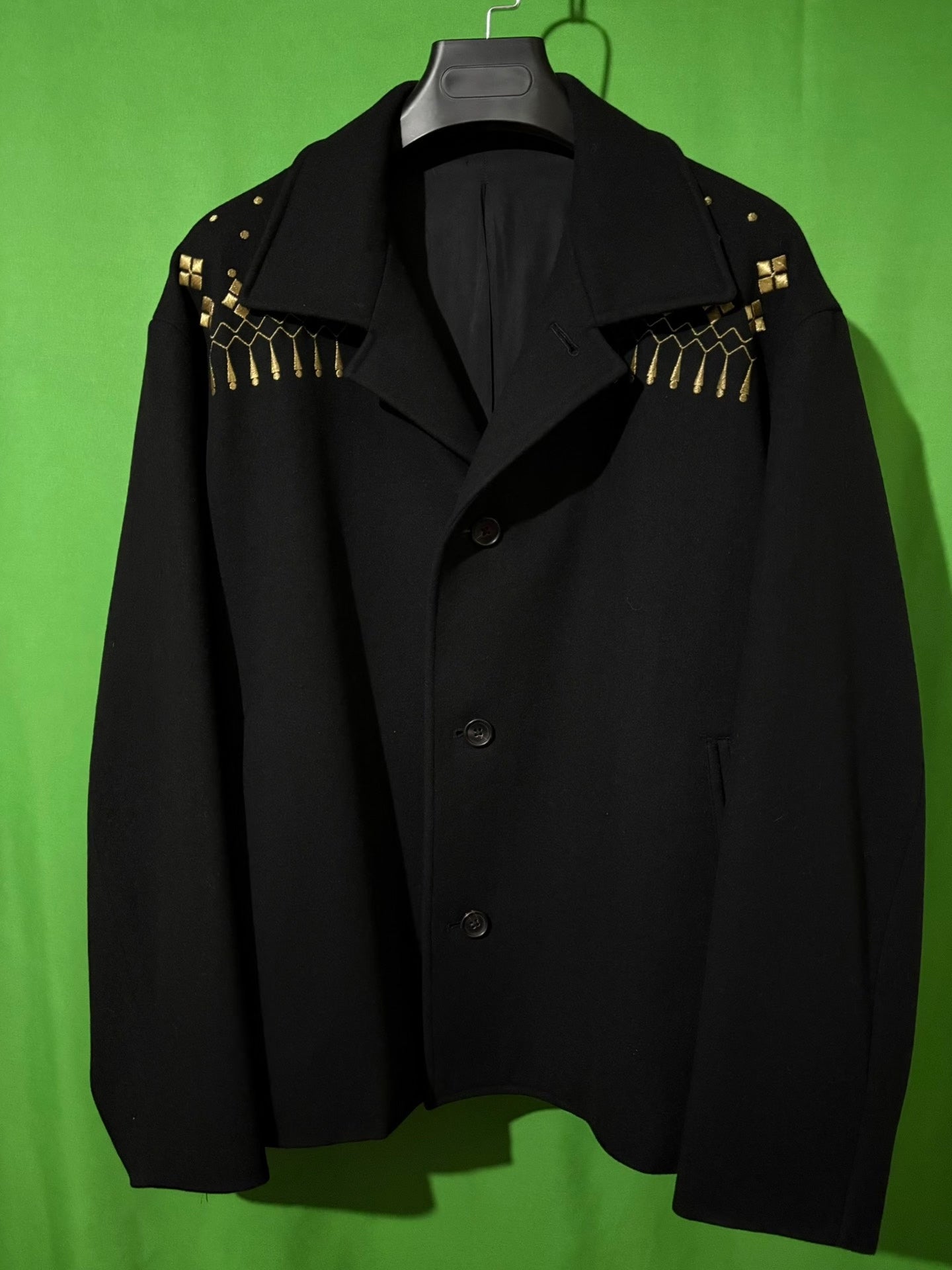 Yohji Yamamoto 92AW Gold Embroidery Jacket