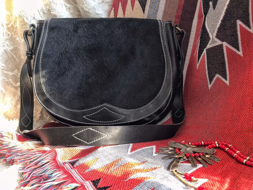 RRL Ralph Lauren Leather Messenger Bag